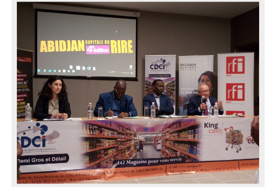 Abidjan capitale du rire