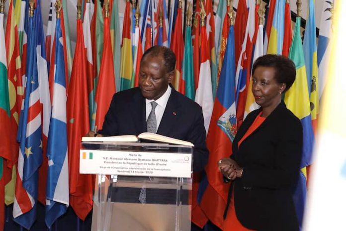 Ouattara Francophonie Paris