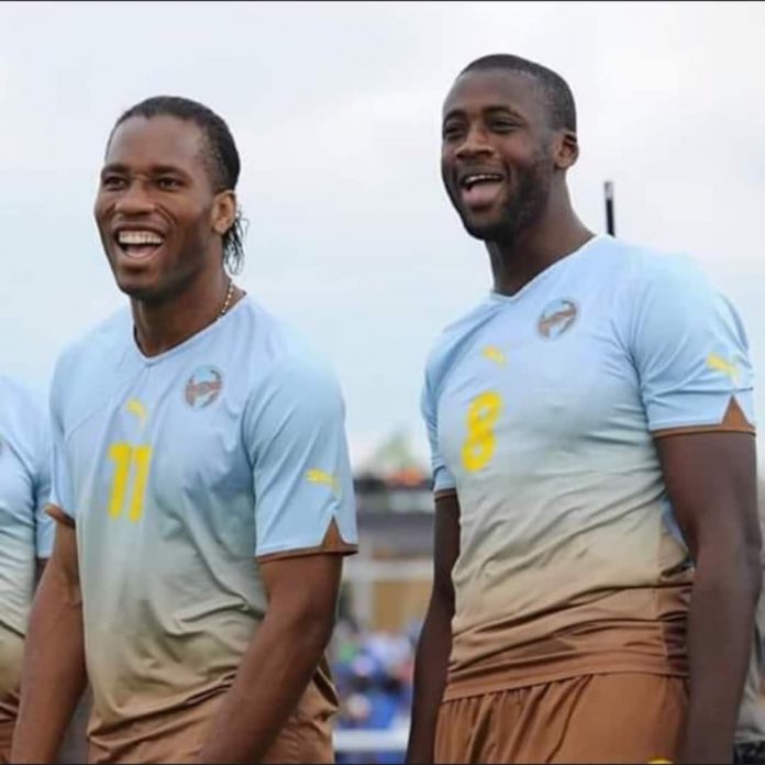 drogba didier et Yaya Touré