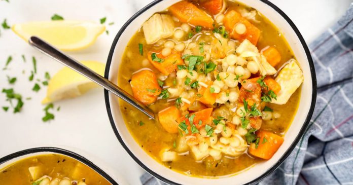 Soupe de poulet
