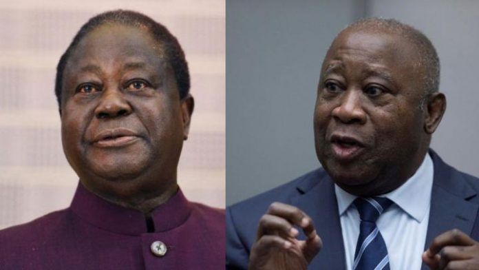 Bédié et Gbagbo