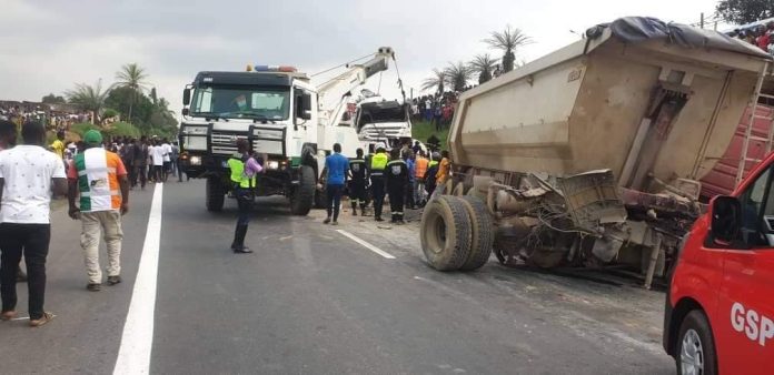 Accident yopougon